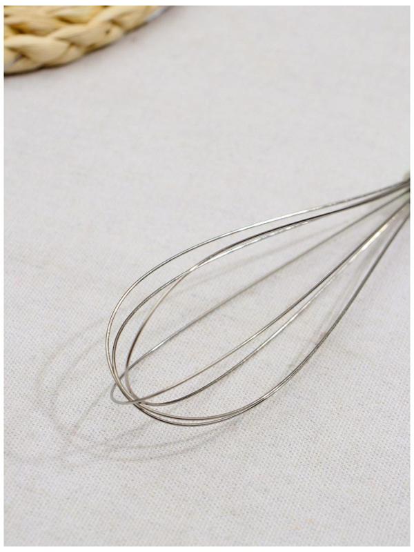 Венчик для взбивания Доляна «Экспресс», 20 см, цвет МИКС