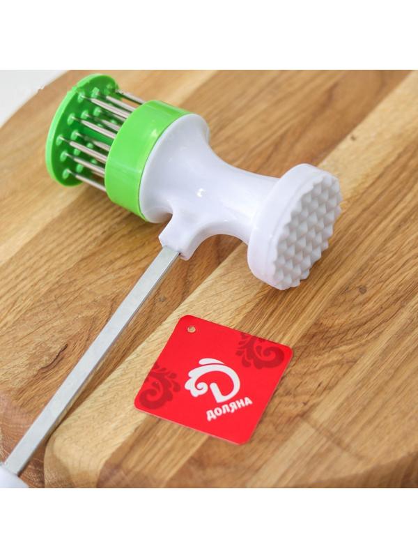 Тендерайзер для мяса Доляна «Стандарт», с молотком, 27 см