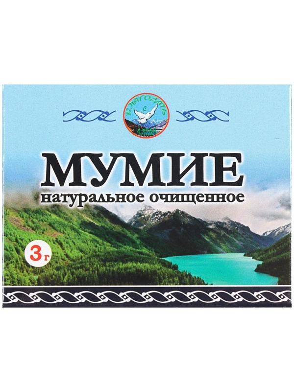 Мумиё, натуральное очищенное, 3 г