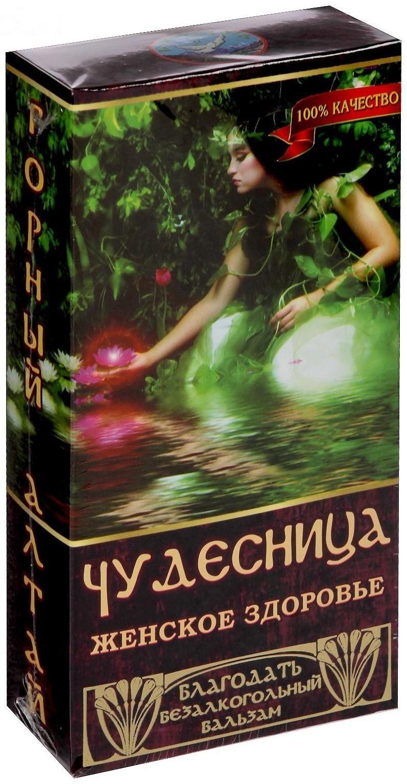 Подарочный набор «Сундук», женское здоровье: 3 безалкогольных бальзама