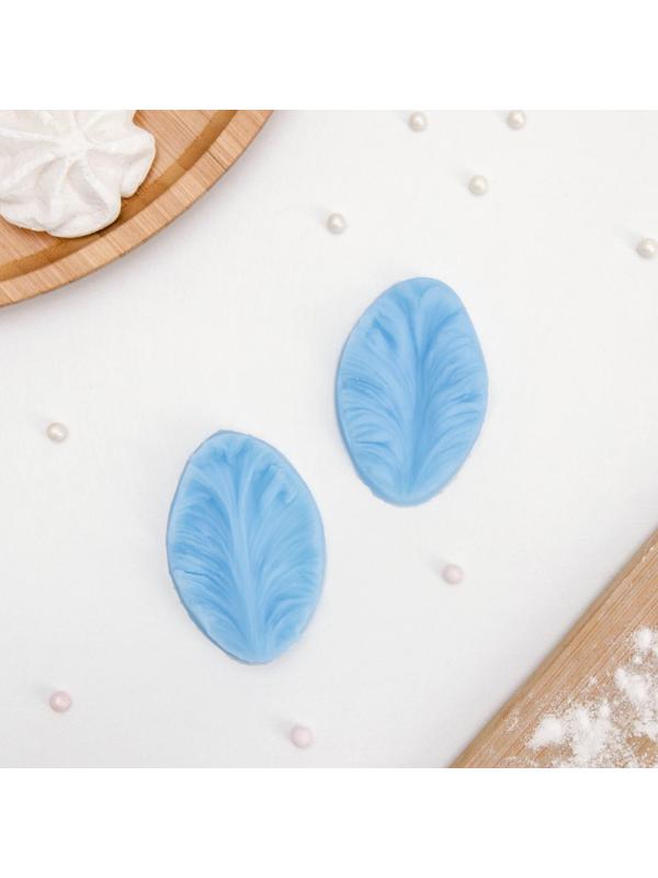 Молд «Лист тропических растений», 2 части, 6,5×4×2,3 см, цвет МИКС