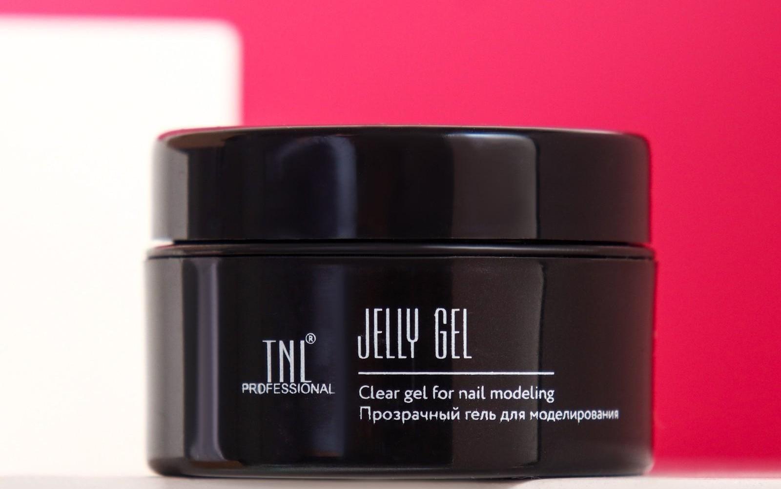 Гель-желе TNL прозрачный, для наращивания, 18 мл