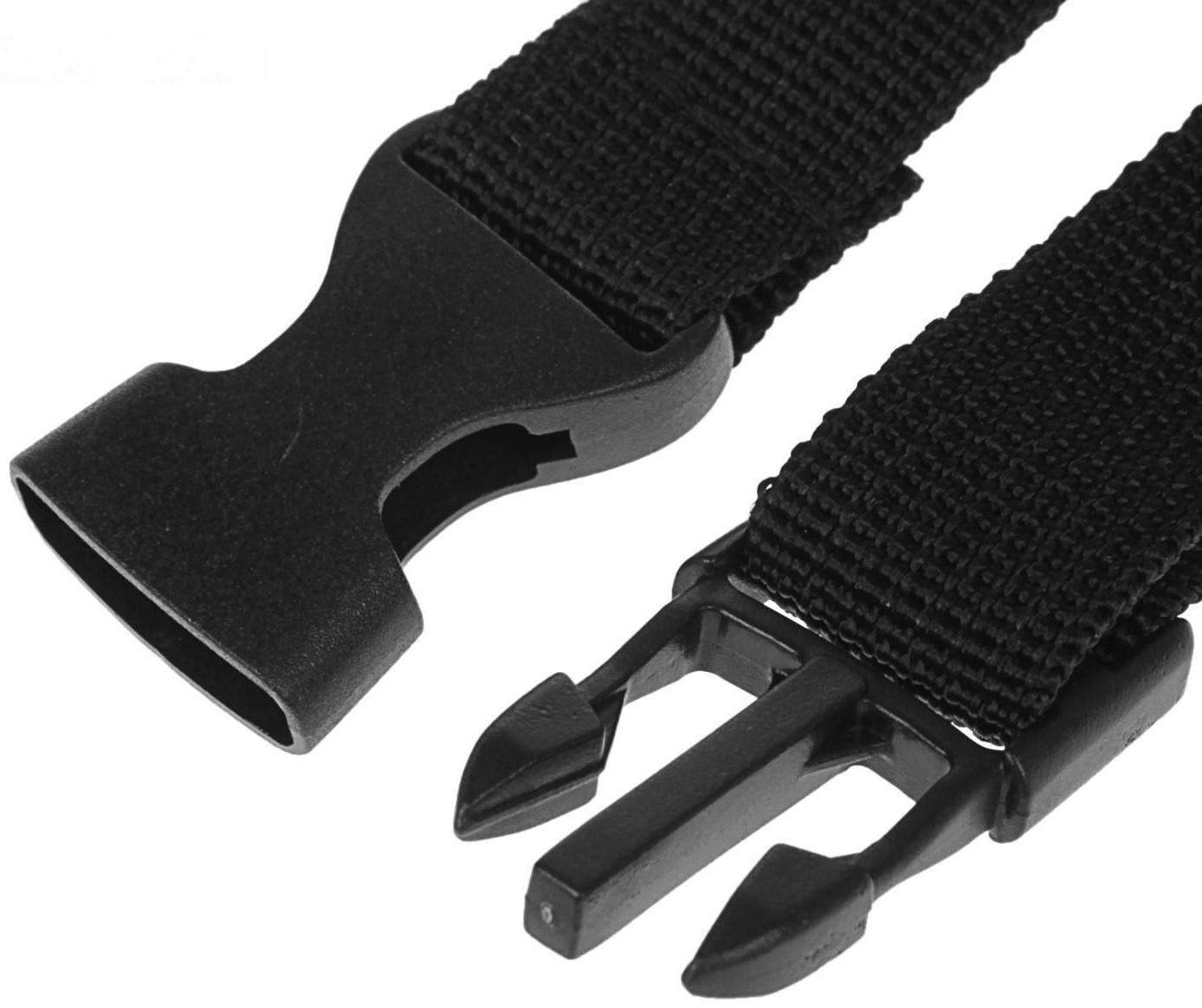 Намордник сетчатый с двойной фиксацией, размер M, чёрный (ДН 10 см, ОМ 20 см)