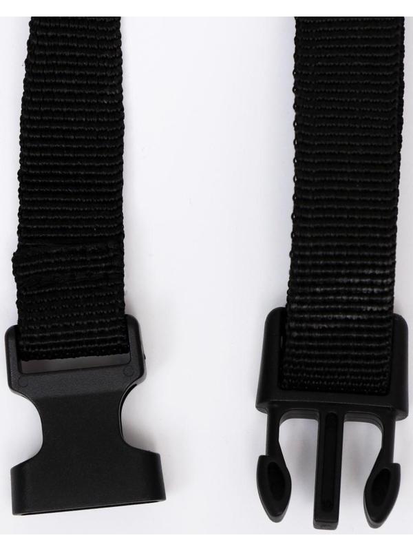 Намордник сетчатый с двойной фиксацией, размер M, чёрный (ДН 10 см, ОМ 20 см)