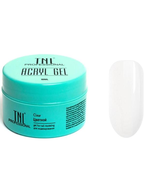 Акриловый гель TNL Acryl Gel, белый, 18 мл