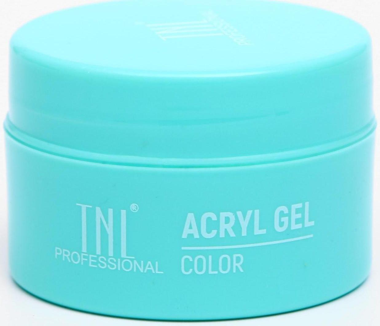 Акриловый гель TNL Acryl Gel, камуфлирующий, персиковый, 18 мл