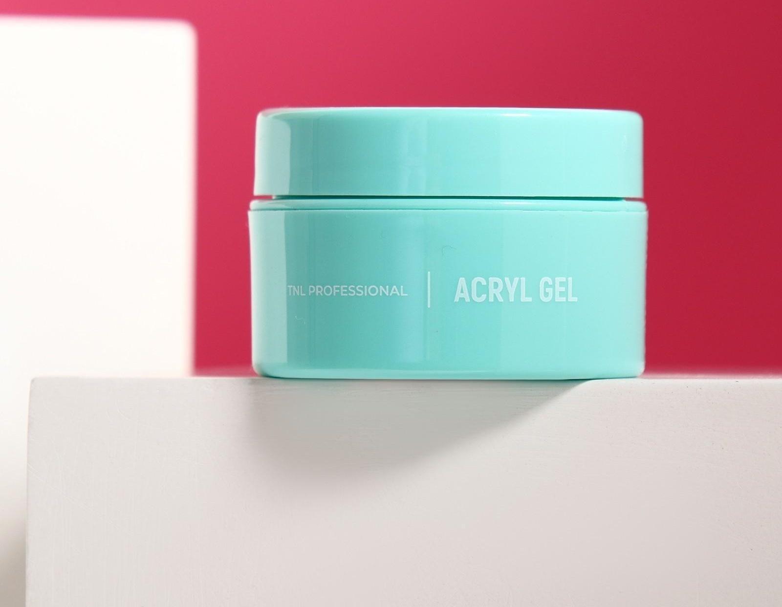 Акриловый гель TNL Acryl Gel, прозрачный, 18 мл