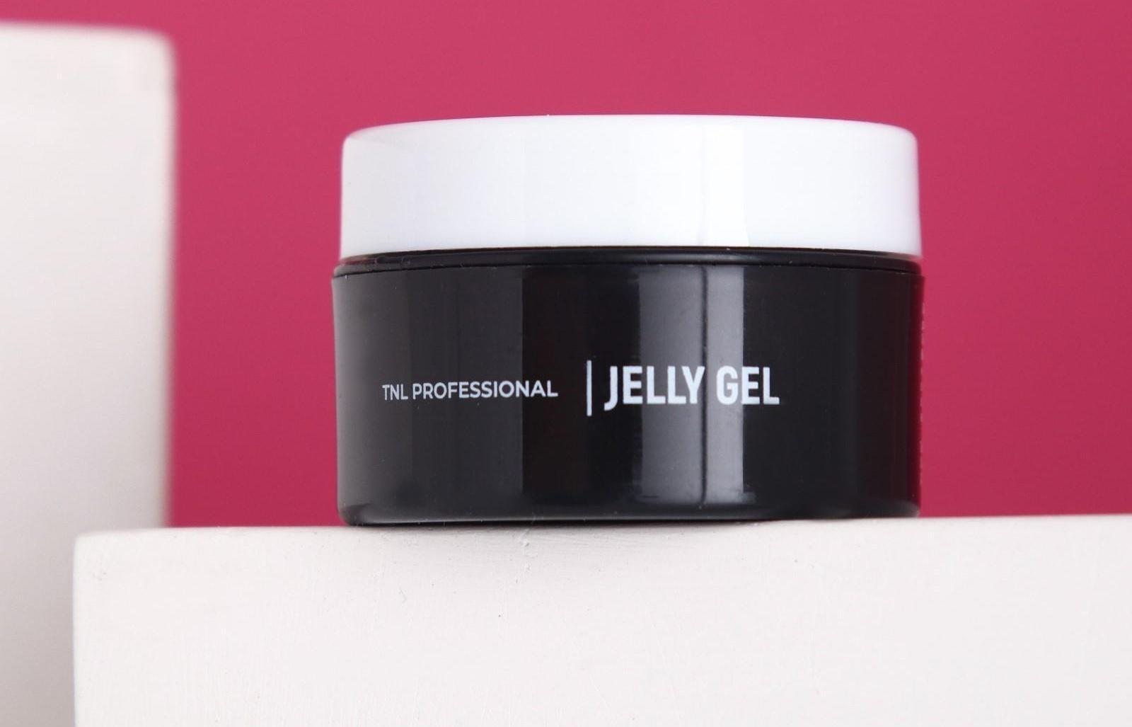 Гель-желе TNL камуфлирующий, для наращивания, прозрачно-бежевый, 18 мл