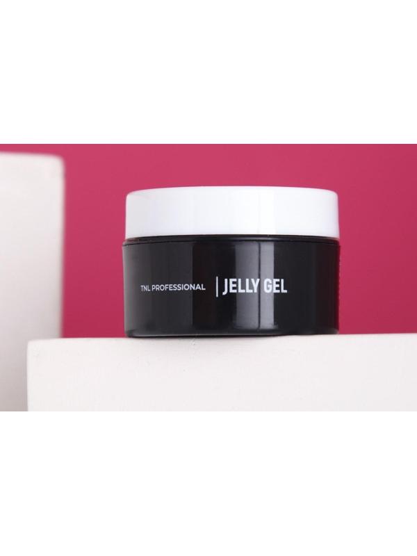 Гель-желе TNL камуфлирующий, для наращивания, прозрачно-бежевый, 18 мл