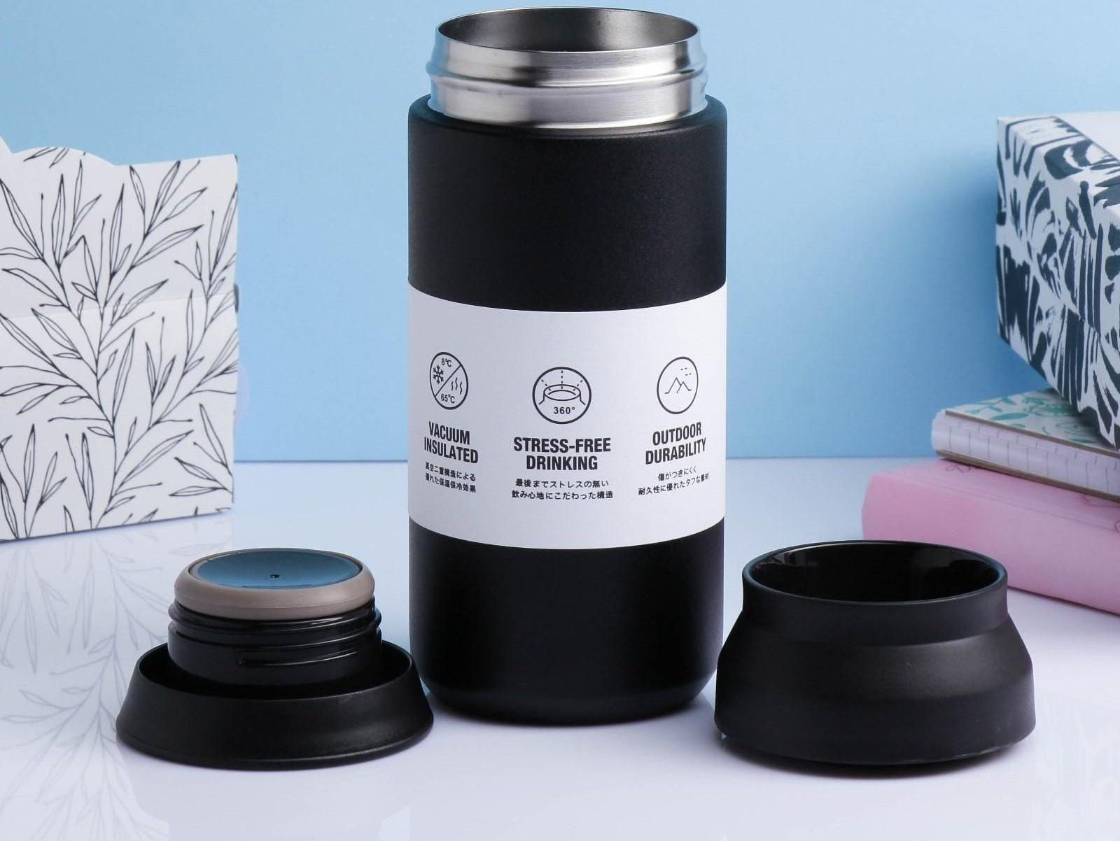 Термос, серия: Мини, Traveler, 350 мл, сохраняет тепло 8 ч, 6.5 х 16.5 см, микс