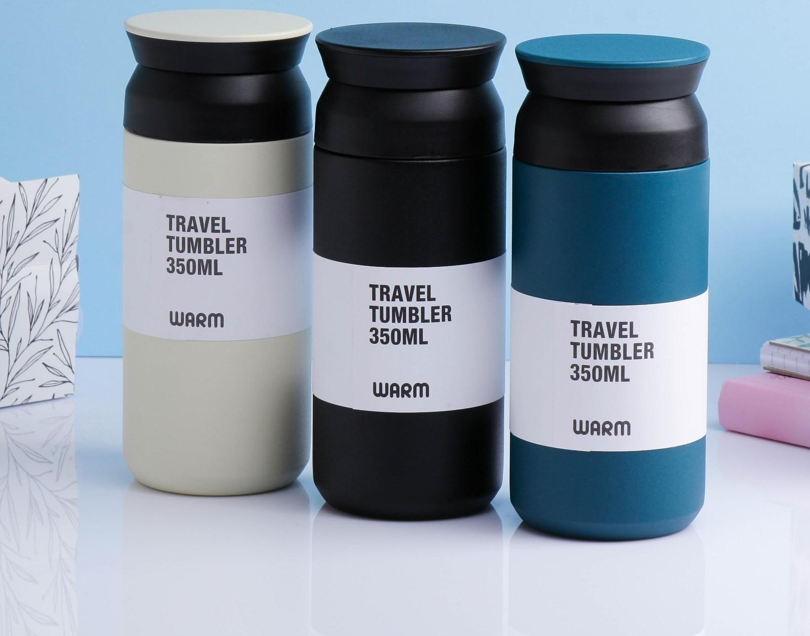 Термос, серия: Мини, Traveler, 350 мл, сохраняет тепло 8 ч, 6.5 х 16.5 см, микс