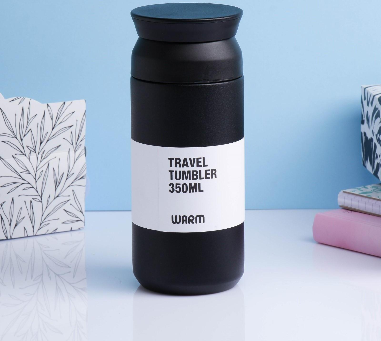 Термос, серия: Мини, Traveler, 350 мл, сохраняет тепло 8 ч, 6.5 х 16.5 см, микс