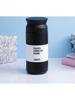 Термос, серия: Мини, Traveler, 350 мл, сохраняет тепло 8 ч, 6.5 х 16.5 см, микс