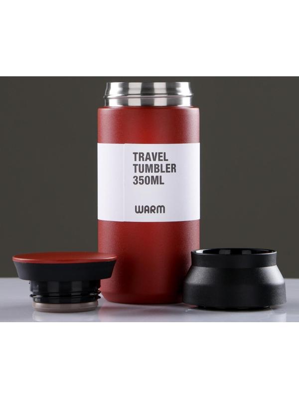 Термос, серия: Мини, Traveler, 350 мл, сохраняет тепло 8 ч, 6.5 х 16.5 см, микс