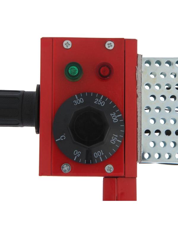 Аппарат для сварки пластиковых труб ЛОМ, 600 Вт, комплект насадок 20 - 32 мм, 50 - 300°