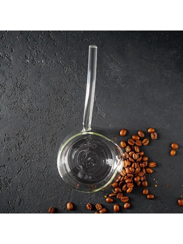 Турка стеклянная «Искра», 450 мл, 19×9×9,5