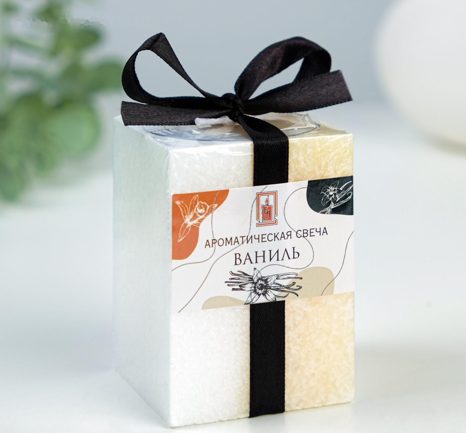 Свеча куб 5х7,5см, 