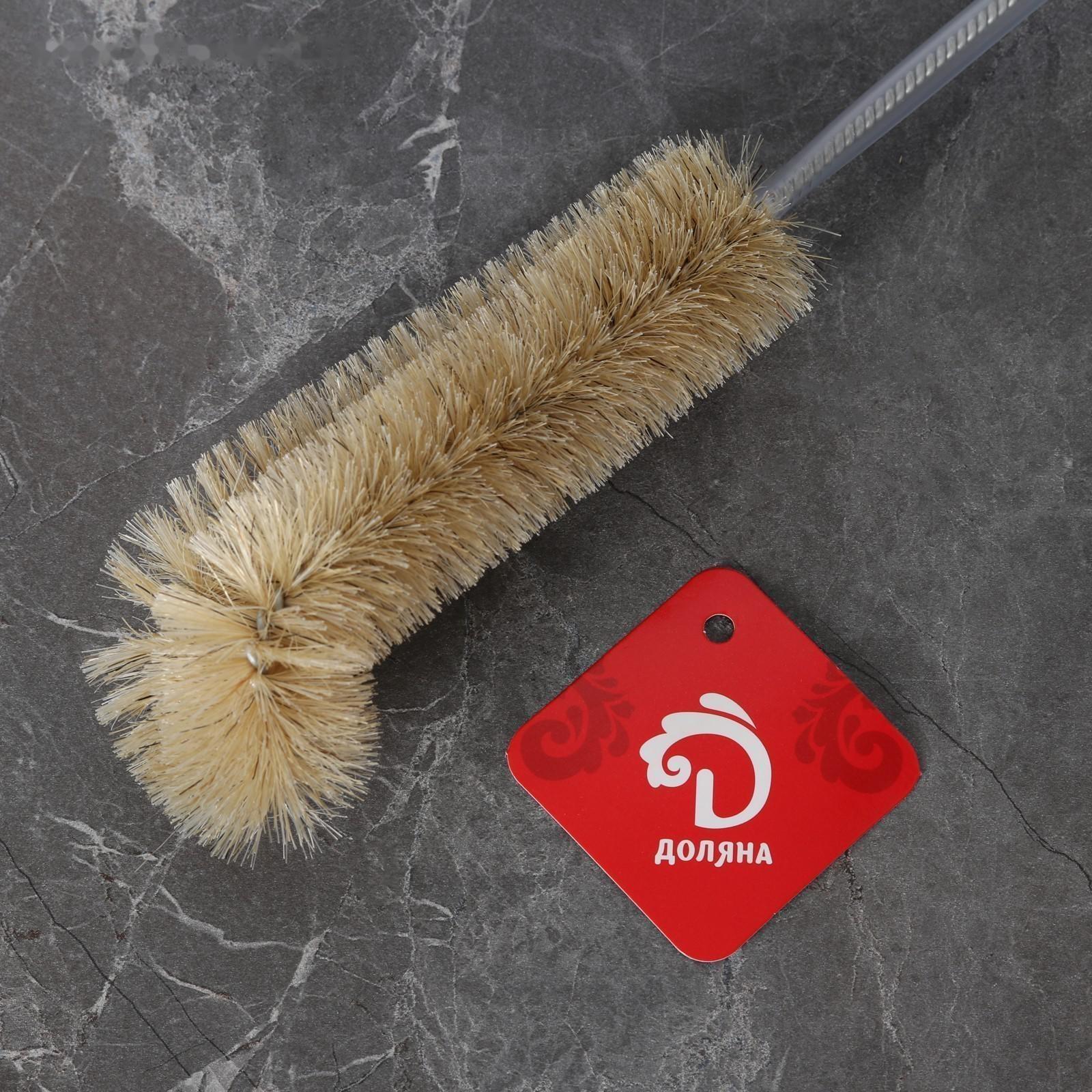 Ёршик для посуды Доляна, 40×6 см, цвет МИКС