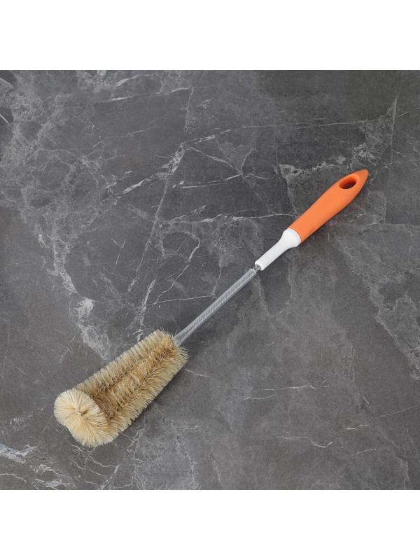 Ёршик для посуды Доляна, 40×6 см, цвет МИКС