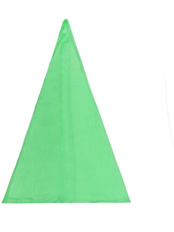 Чехол для растений, конус на завязках, 250 × 160 см, спанбонд с УФ-стабилизатором, плотность 60 г/м², зелёный