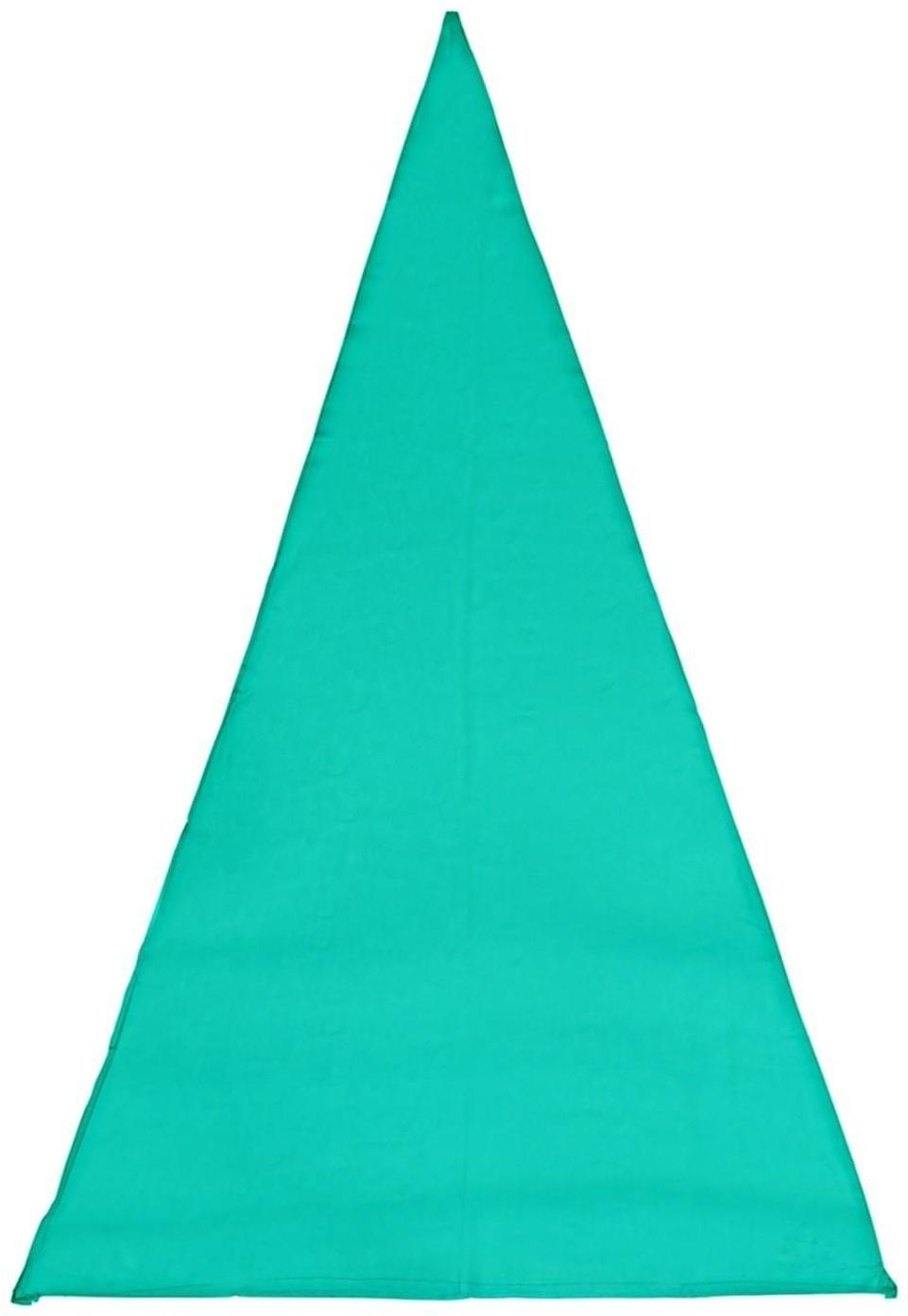 Чехол для растений, конус на завязках, 170 × 110 см, спанбонд с УФ-стабилизатором, плотность 60 г/м², зелёный