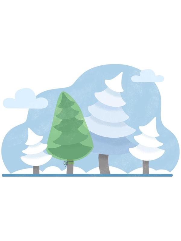 Чехол для растений, конус на завязках, 170 × 110 см, спанбонд с УФ-стабилизатором, плотность 60 г/м², зелёный