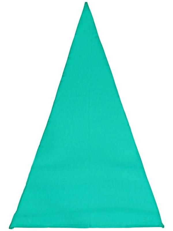 Чехол для растений, конус на завязках, 170 × 110 см, спанбонд с УФ-стабилизатором, плотность 60 г/м², зелёный