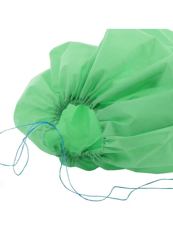 Чехол для растений, конус на завязках, 170 × 110 см, спанбонд с УФ-стабилизатором, плотность 60 г/м², зелёный