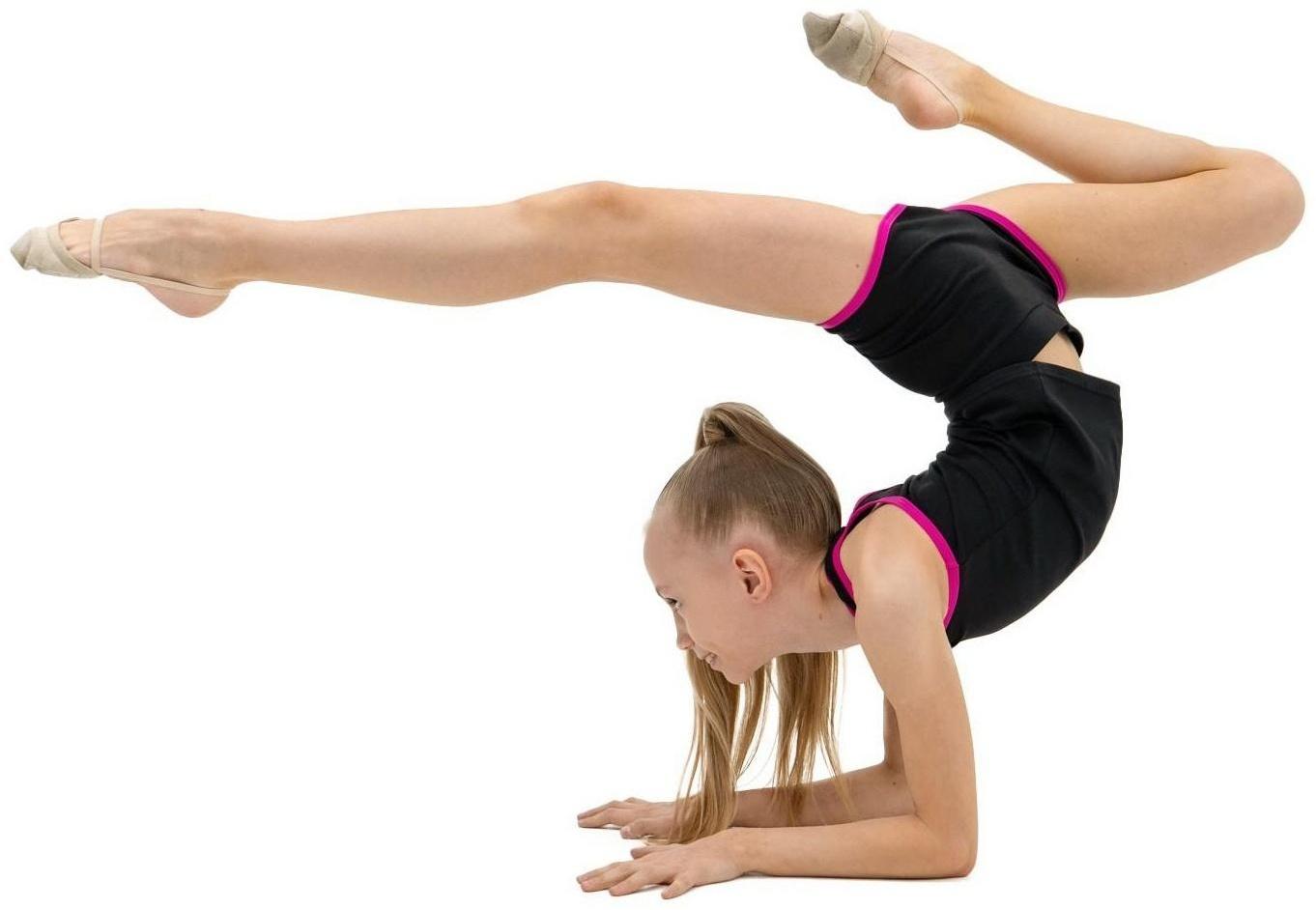 Майка-борцовка с окантовкой, размер 38, цвет чёрный/фуксия