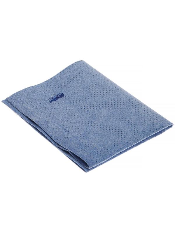 Замша протирочная с перфорацией AVS BCH-3040, 30х40 см, голубой