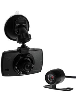 Видеорегистратор TORSO, 2 камеры, HD 1920×1080P, TFT 2.4, обзор 120°