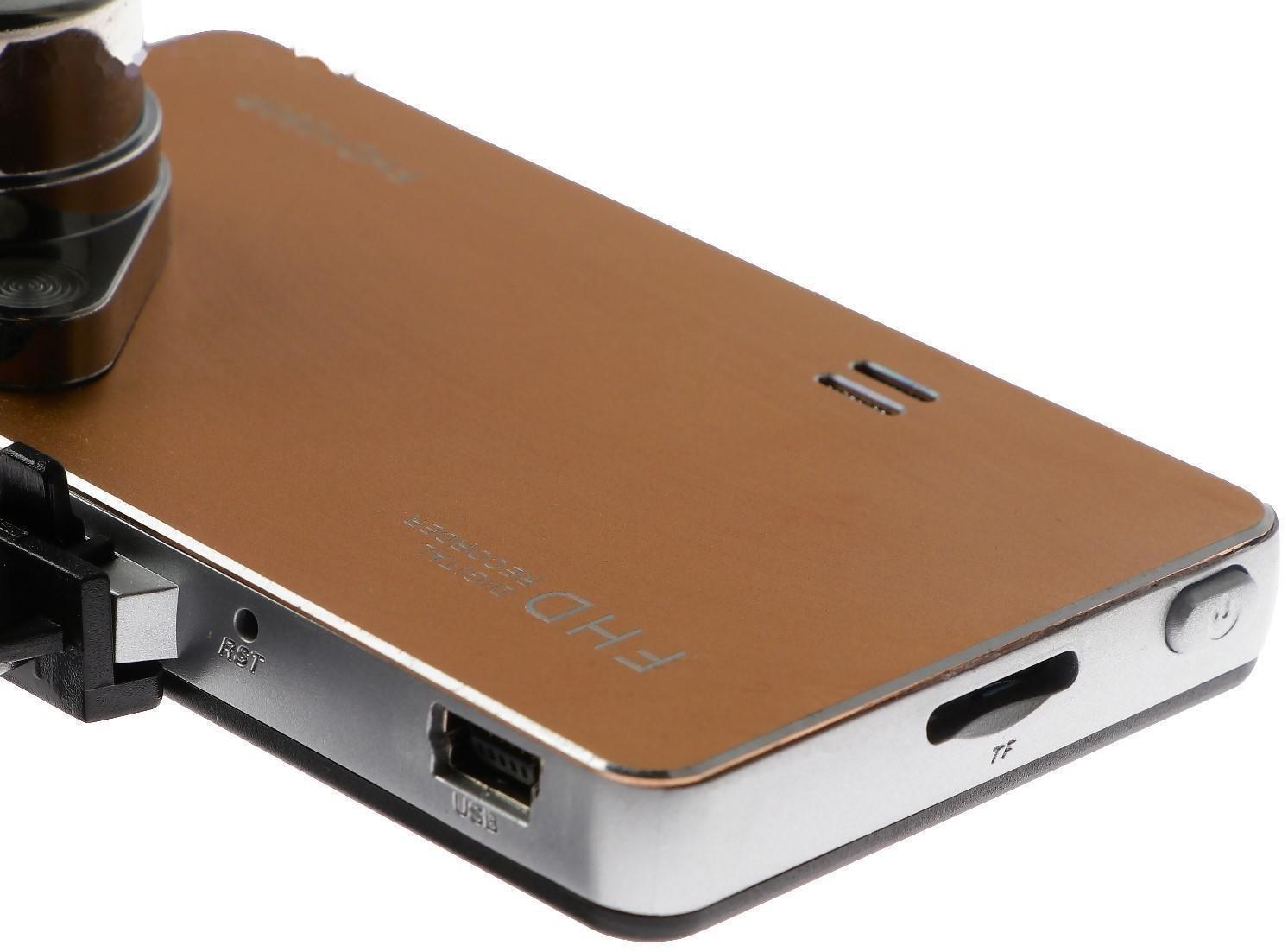 Видеорегистратор TORSO Premium, HD 1920×1080P, TFT 2.7, обзор 140°