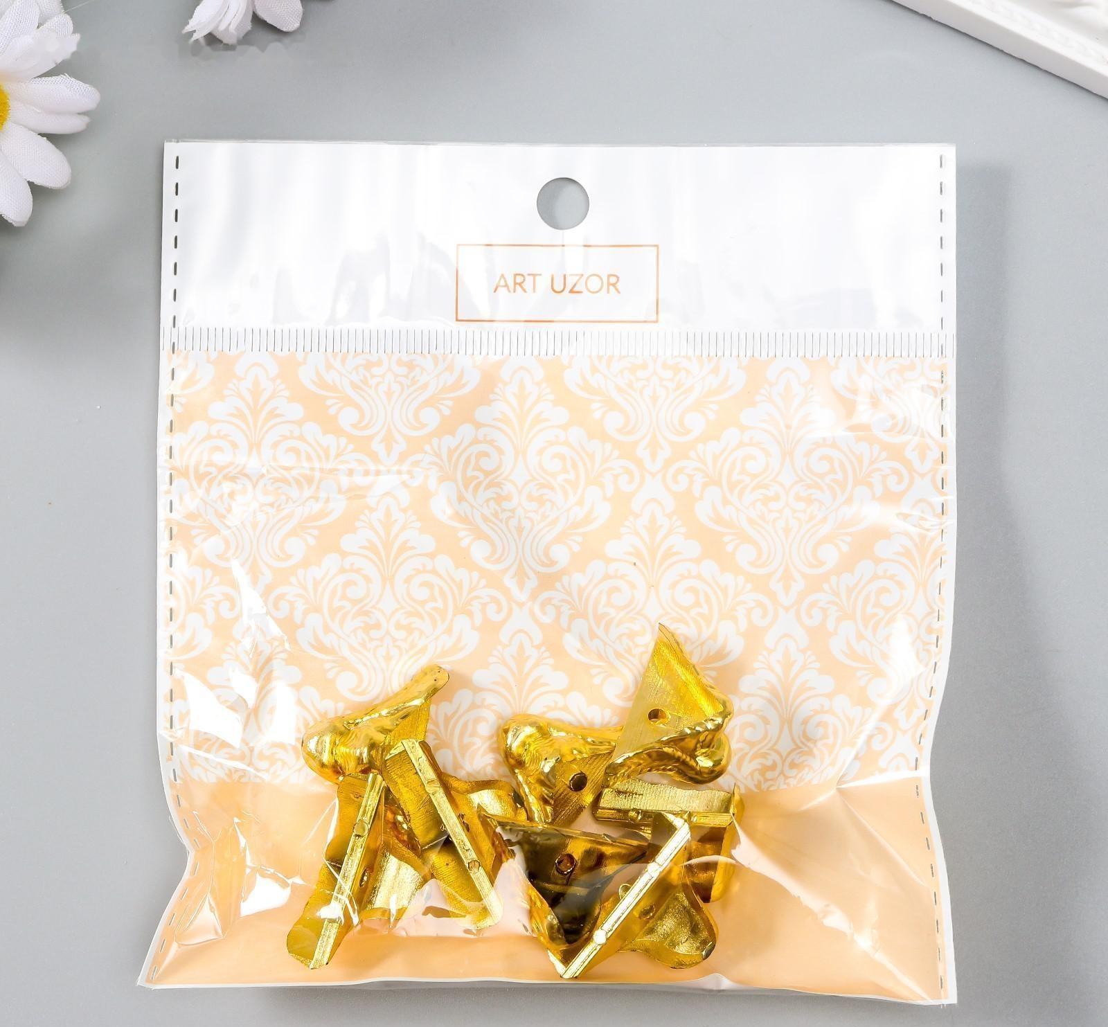 Уголок (ножка) для шкатулки пластик 