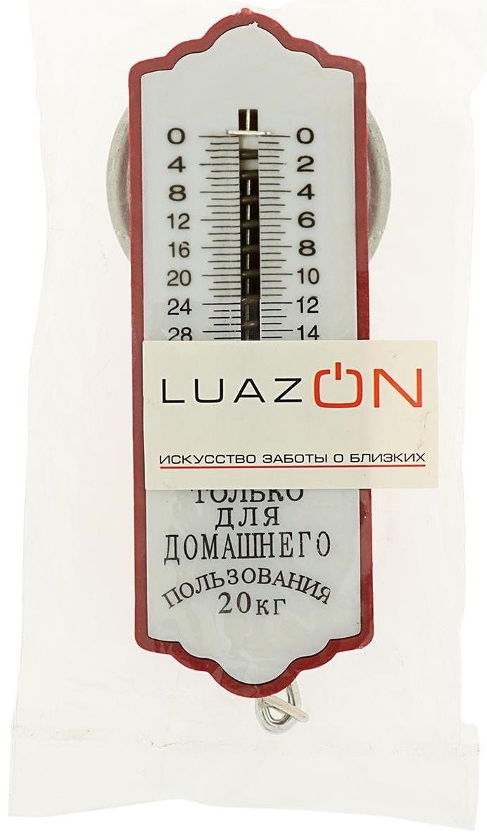 Безмен Luazon, механический, до 20 кг, цена деления 500 г, МИКС