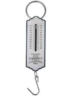 Безмен Luazon, механический, до 20 кг, цена деления 500 г, МИКС