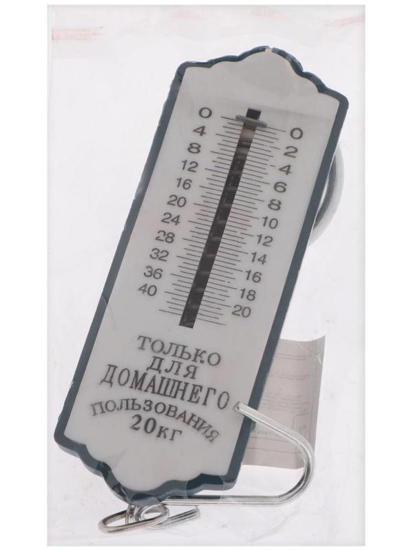Безмен Luazon, механический, до 20 кг, цена деления 500 г, МИКС