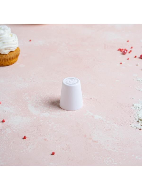 Набор насадок кондитерских, d=3,5 см, 16 шт, 2 адаптера, цвет МИКС