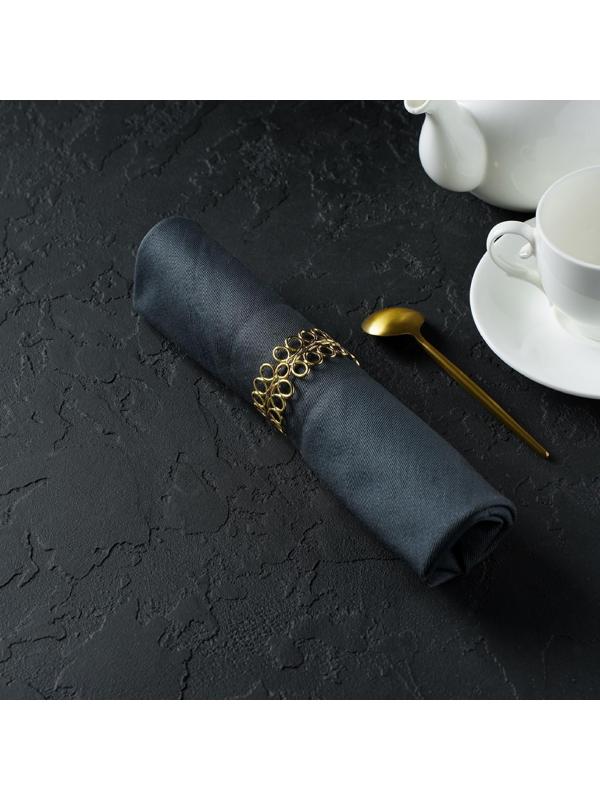 Кольцо для салфеток «Венок», 4,5×2 см, цвет золотой