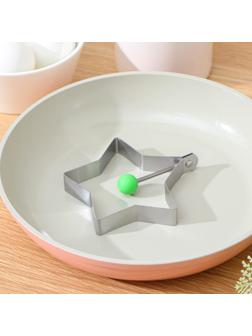 Форма для яичницы и оладий Доляна «Звезда малая», цвет МИКС