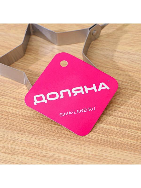 Форма для яичницы и оладий Доляна «Звезда малая», цвет МИКС