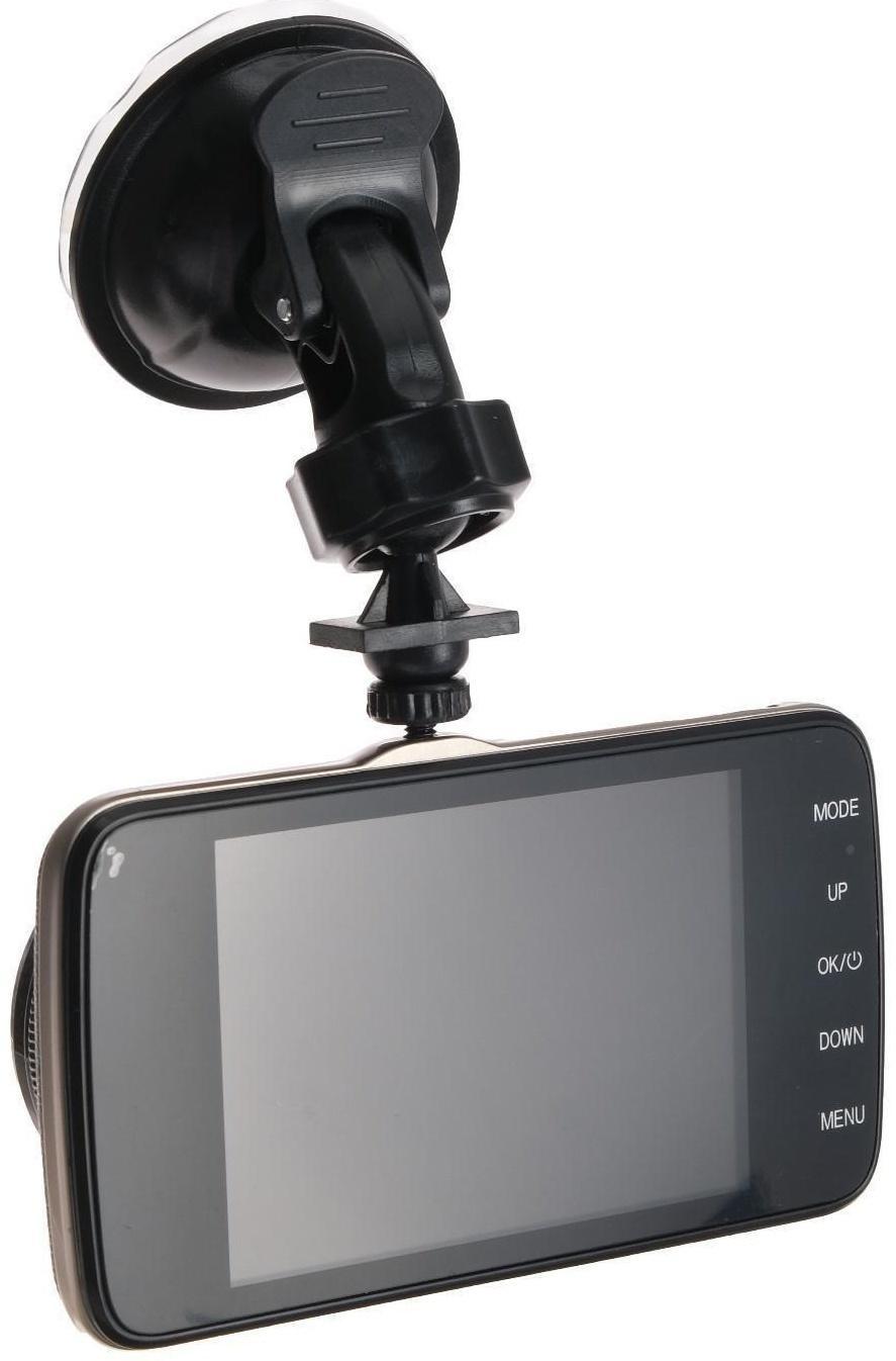 Видеорегистратор Cartage, 2 камеры, HD 1080P, TFT 4.0, обзор 160°