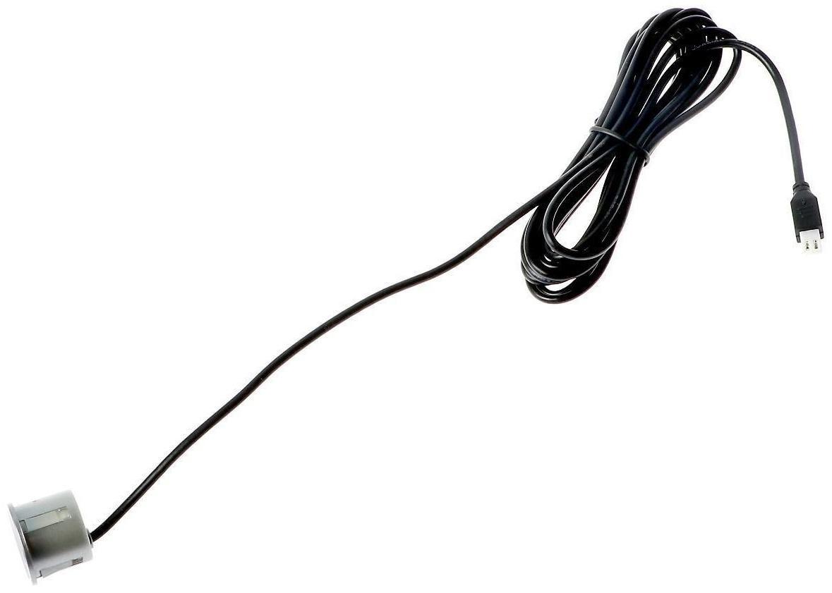 Парковочная система, 4 датчика, LED-экран, 12 В, датчик серый