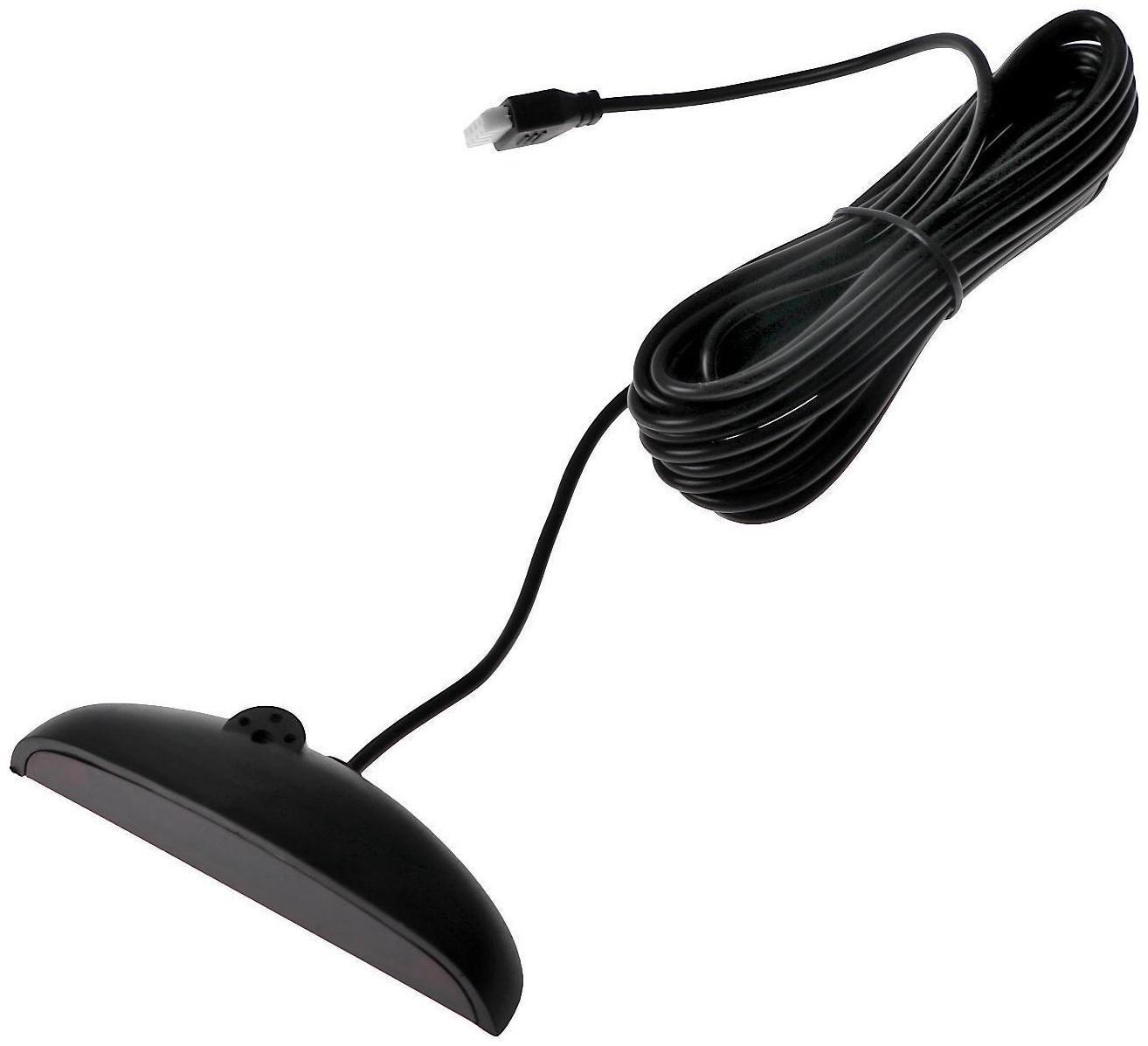 Парковочная система, 4 датчика, LED-экран, 12 В, датчик серый