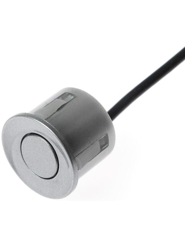 Парковочная система, 4 датчика, LED-экран, 12 В, датчик серый