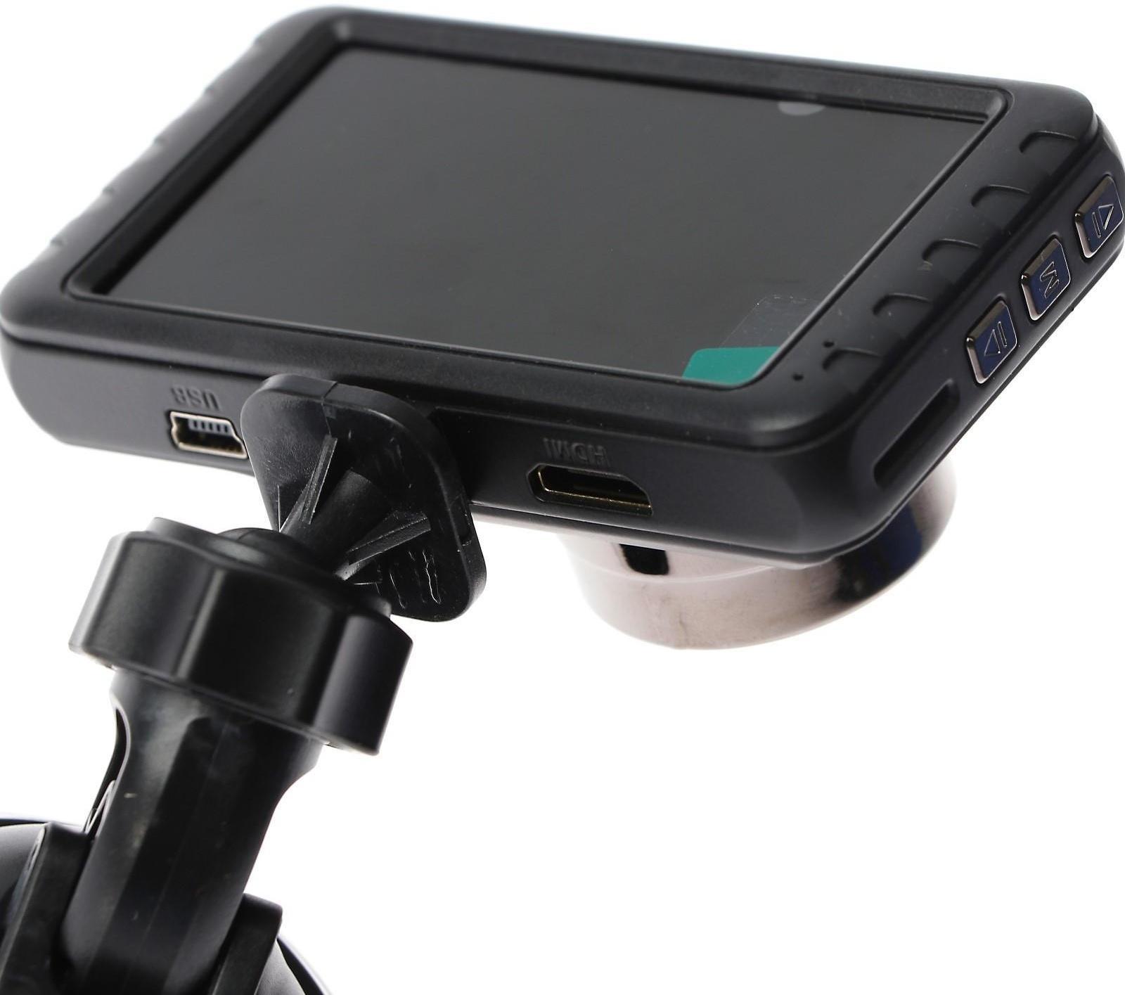 Видеорегистратор Cartage 2 камеры, HD 1920×1080P, TFT 3.0, обзор 160°