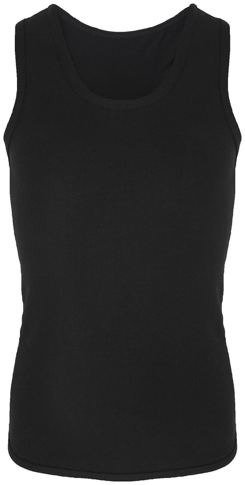 Майка-борцовка с лампасами, размер 36, цвет чёрный/лайм