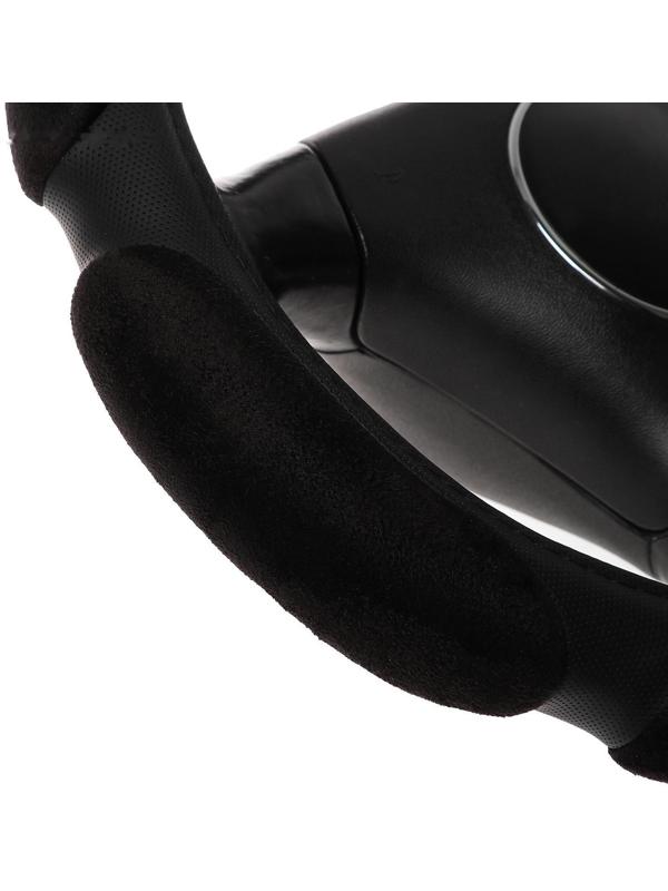 Оплетка руля AVS SP-426M-B, спонжевая, размер M, черная