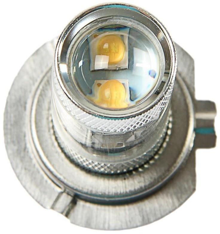 Автолампа светодиодная H7, 12 В, 50 Вт, 1500 лм, свет белый