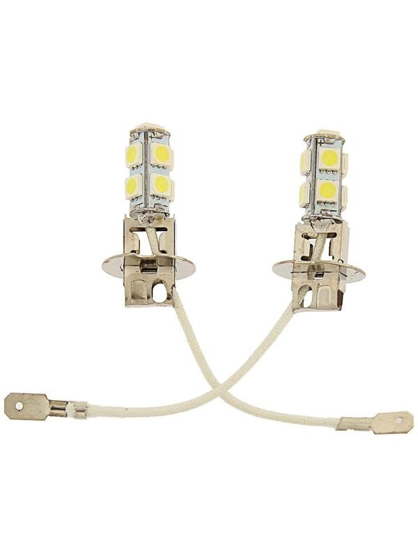 Автолампа светодиодная H3 TORSO, 12 В, 9 SMD-5050, свет белый, набор 2 шт