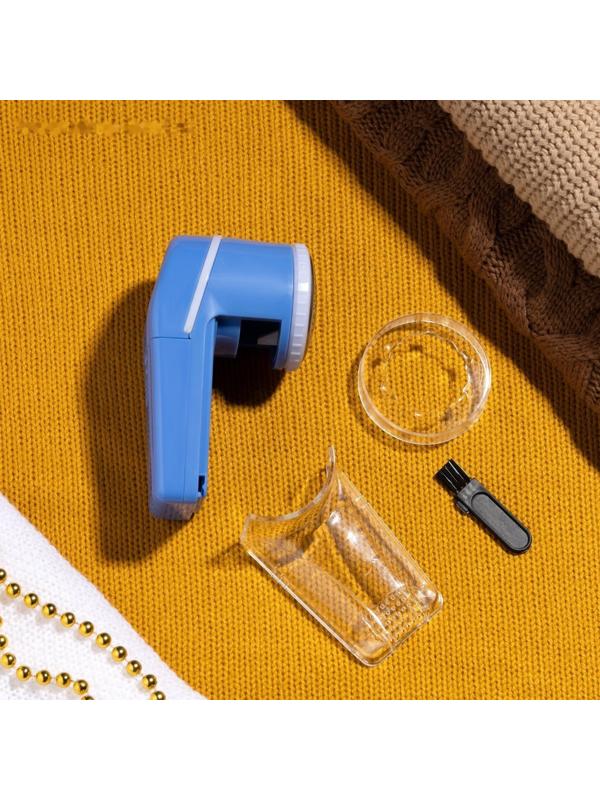 Машинка для удаления катышков Luazon LUK-06, 2хАА (не в комплекте), МИКС